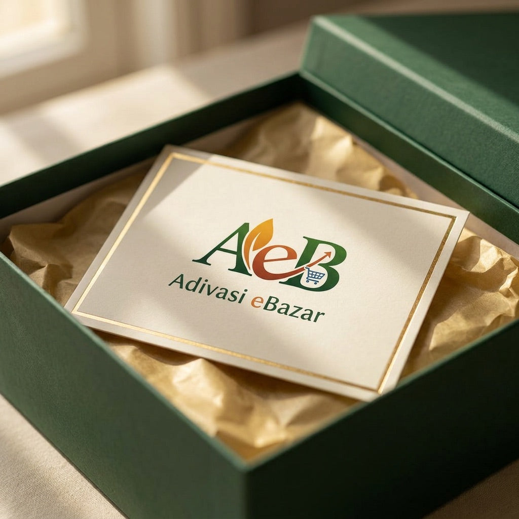 Thank you card with AeB logo