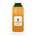 Wild Forest Honey jar