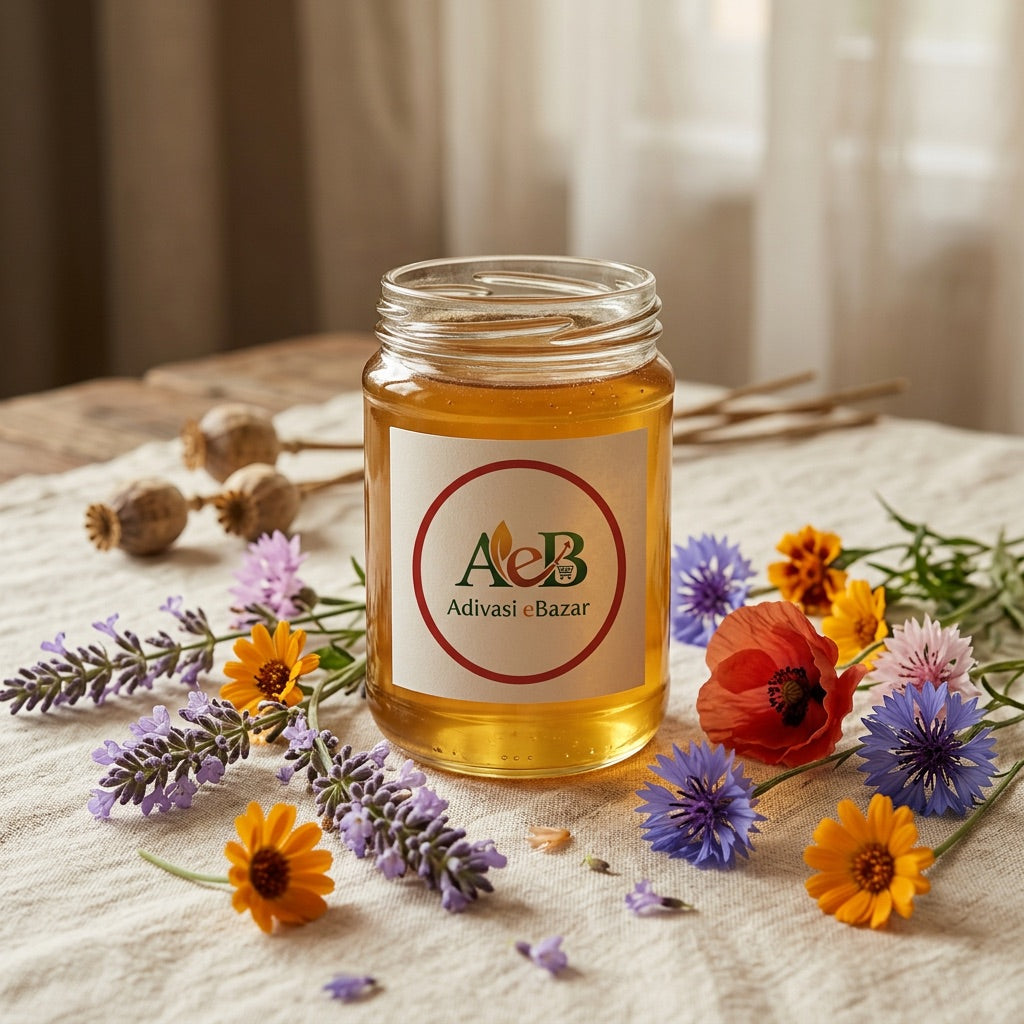 Light honey with wildflowers